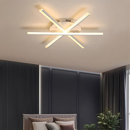 Antizer LED Strip Fan-Shaped Ceiling Lamp