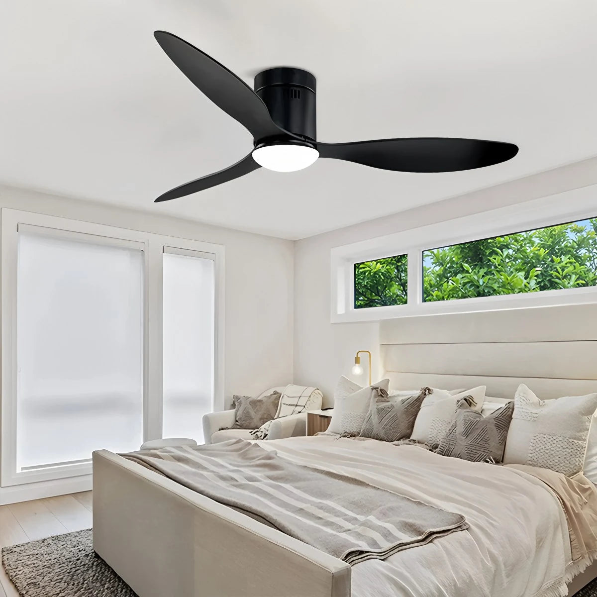 Antizer 3 Blade Modern Ceiling Fan with Light