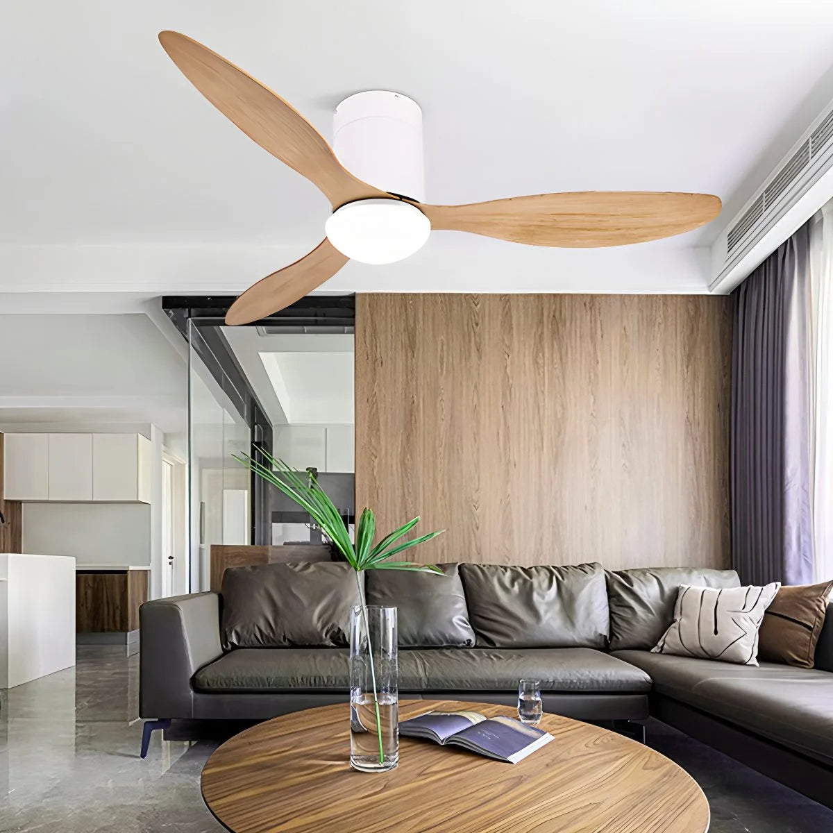 Antizer 3 Blade Modern Ceiling Fan with Light