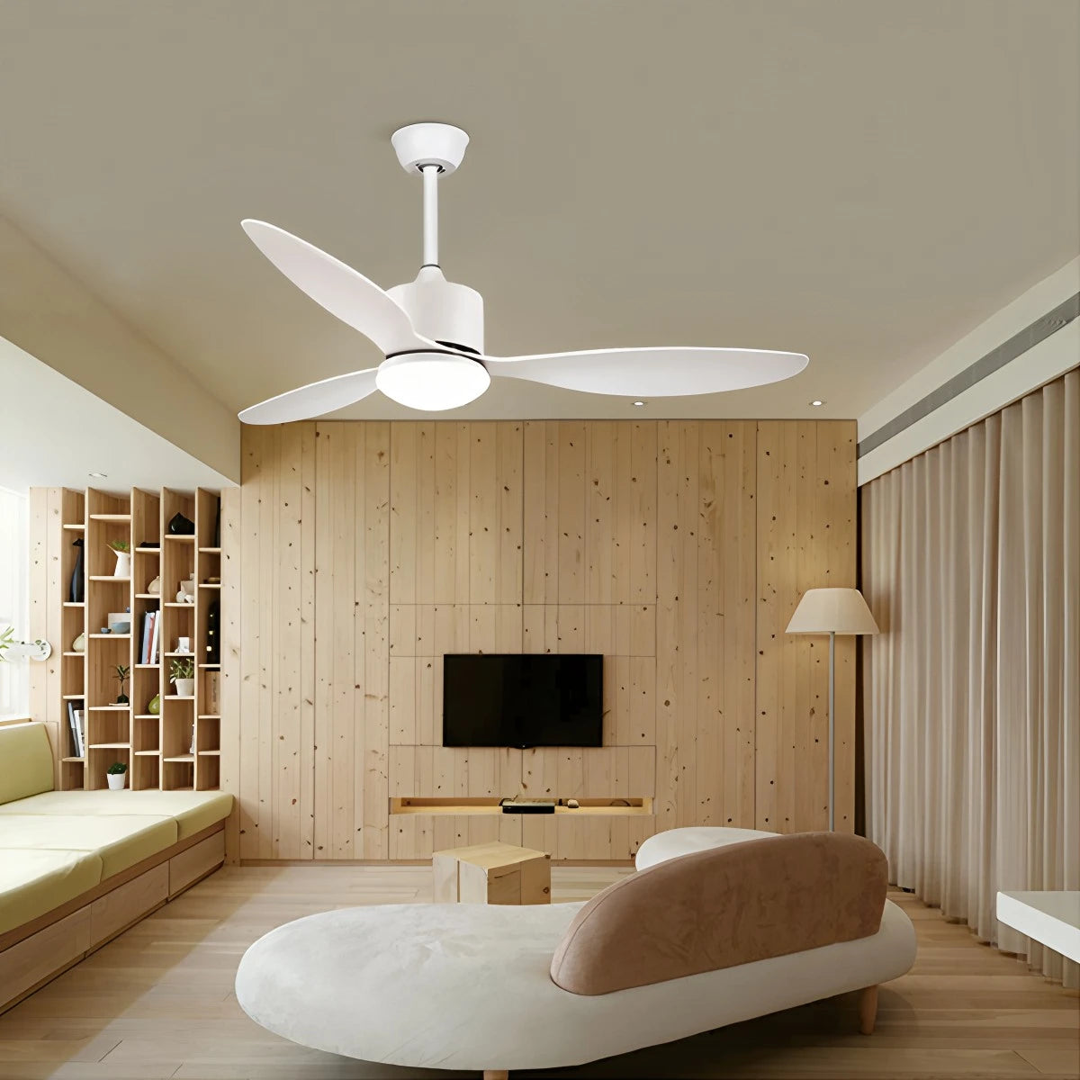 Antizer 3 Blade Modern Ceiling Fan with Light