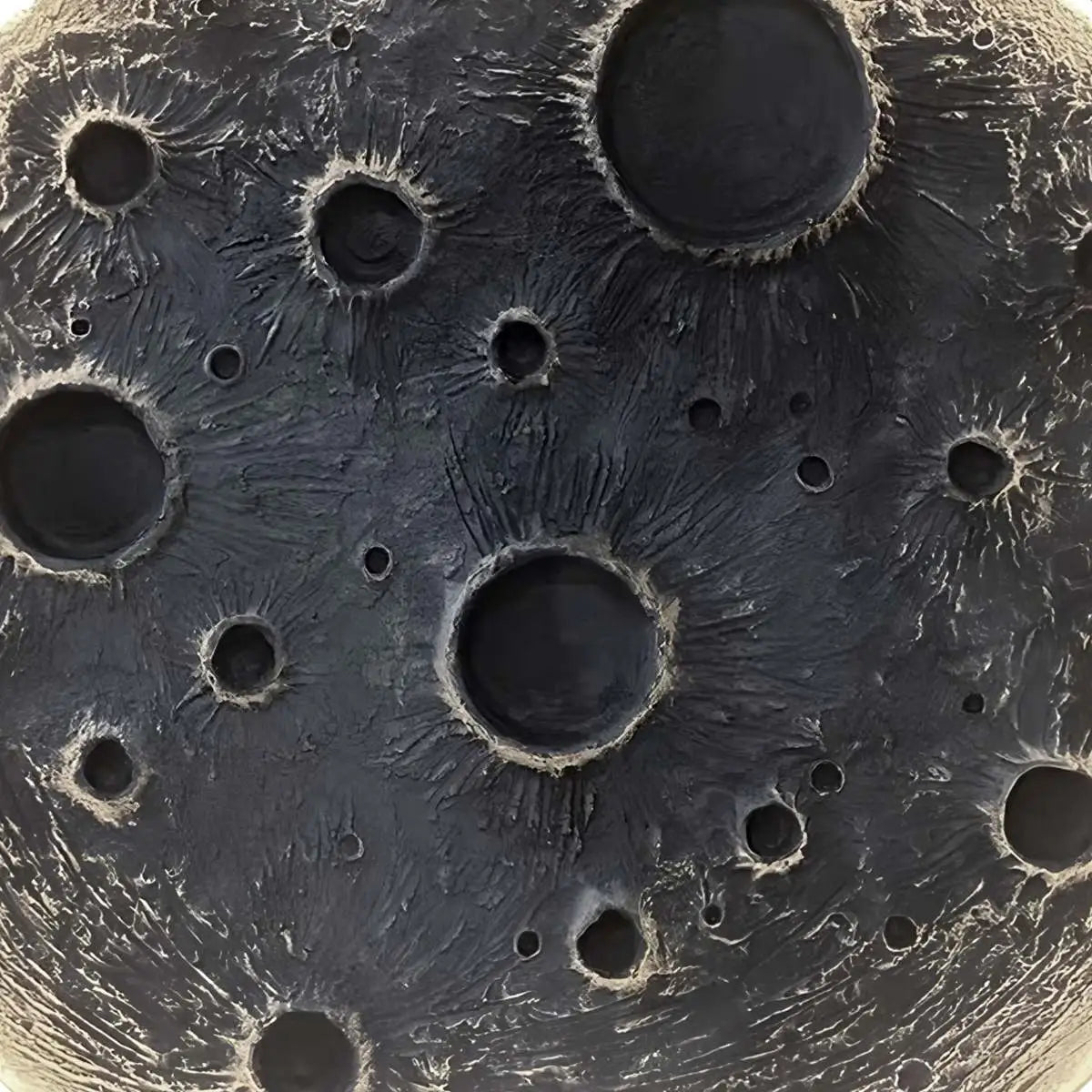 Antizer 3D Relief Moon Decorative Wall Lamp