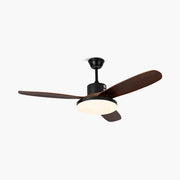 Antizer 3 Wood Blade Ceiling Fan with Light