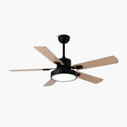 Antizer 5 Blade Vintage Ceiling Fan Light for Living Room