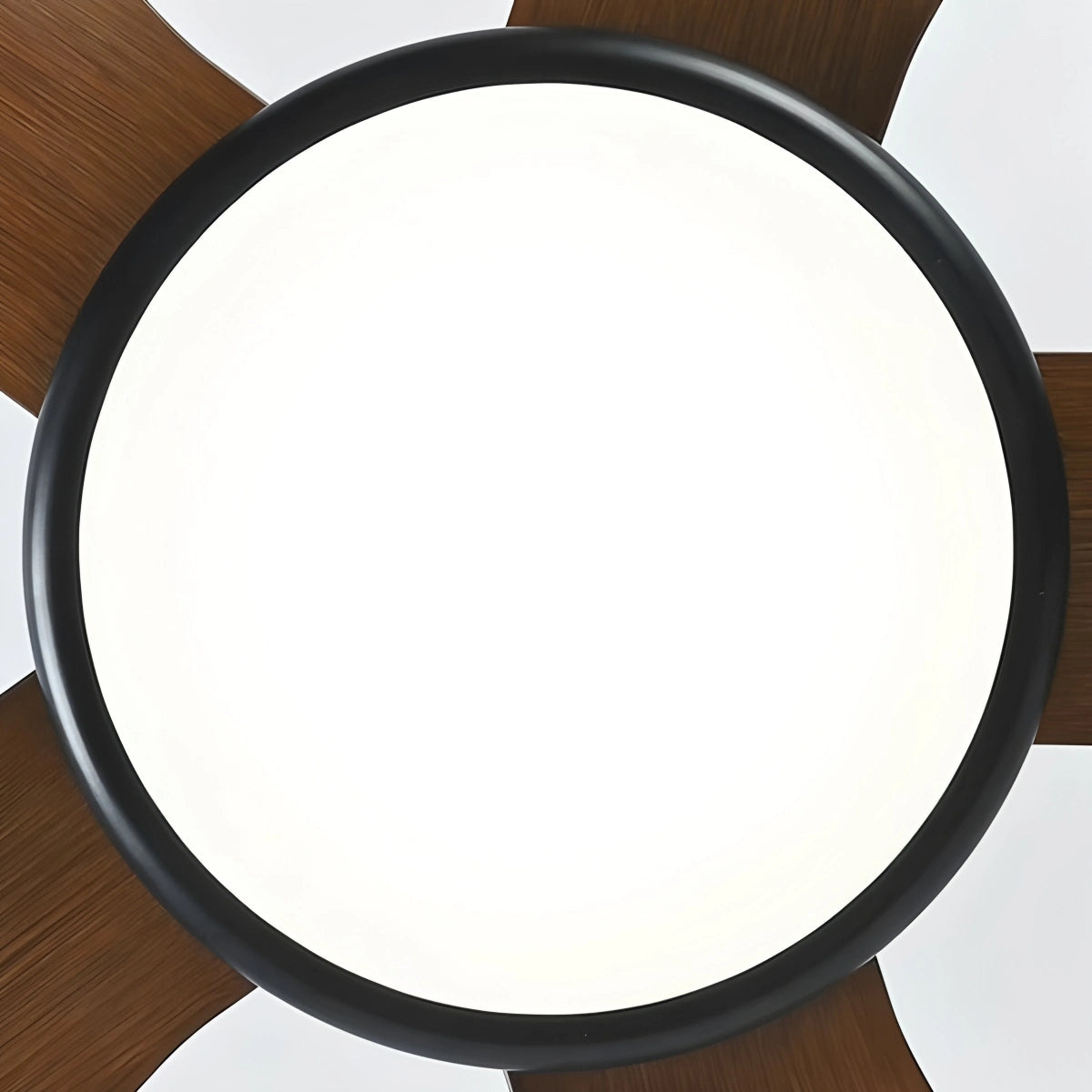 Antizer 5-Blade Wood Ceiling Fan with Light for Living Room