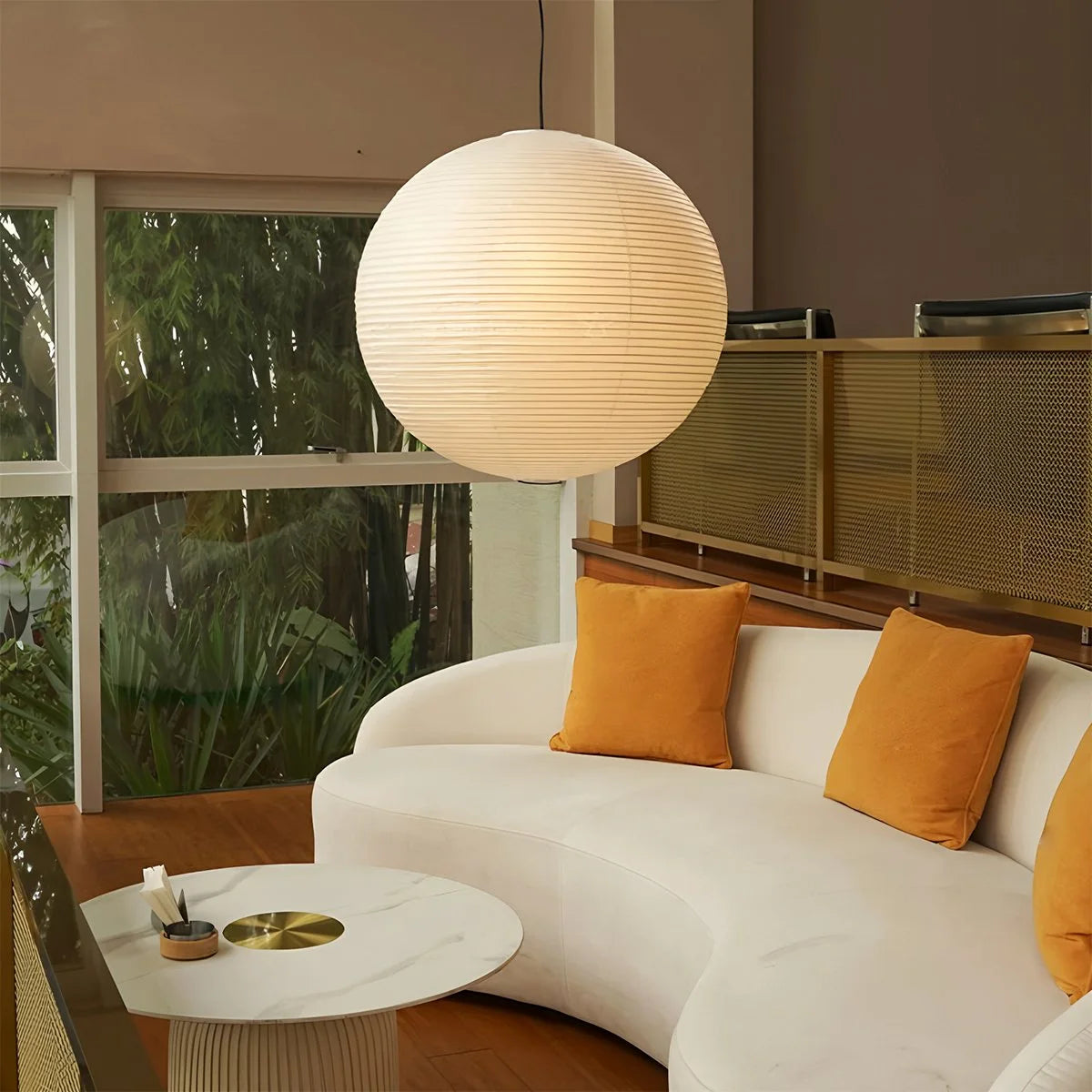 Antizer Akari Spherical Pendant Light for Living Room