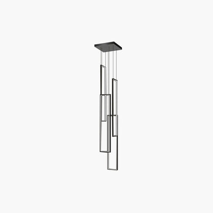 Antizer Aldarj Rectangular LED Staircase Chandelier