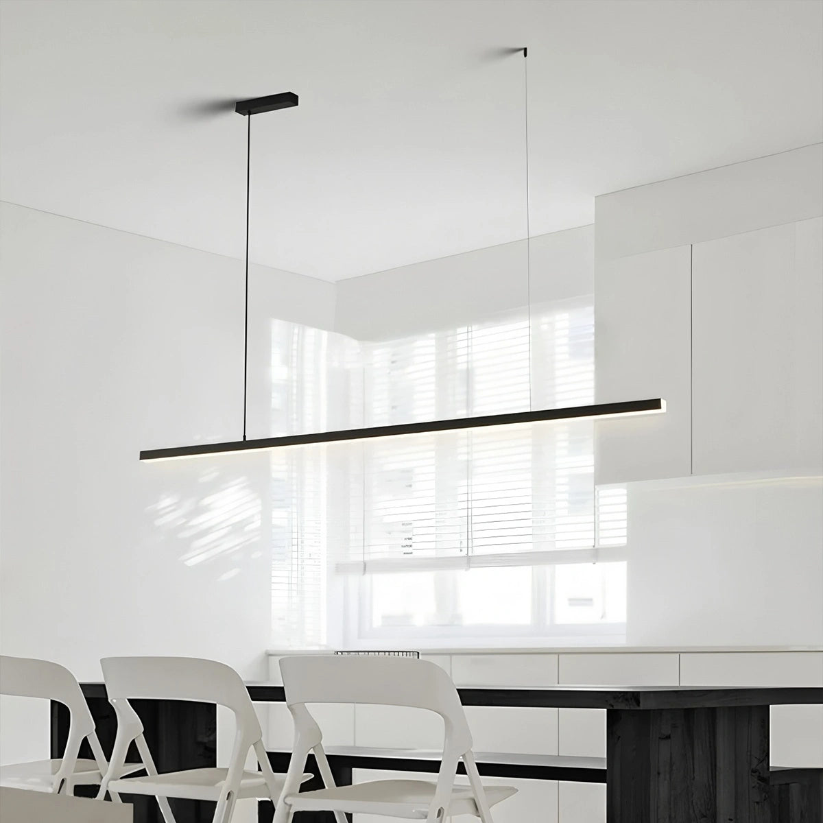 Antizer All Copper Minimalist Chandelier for Dining & Living Rooms