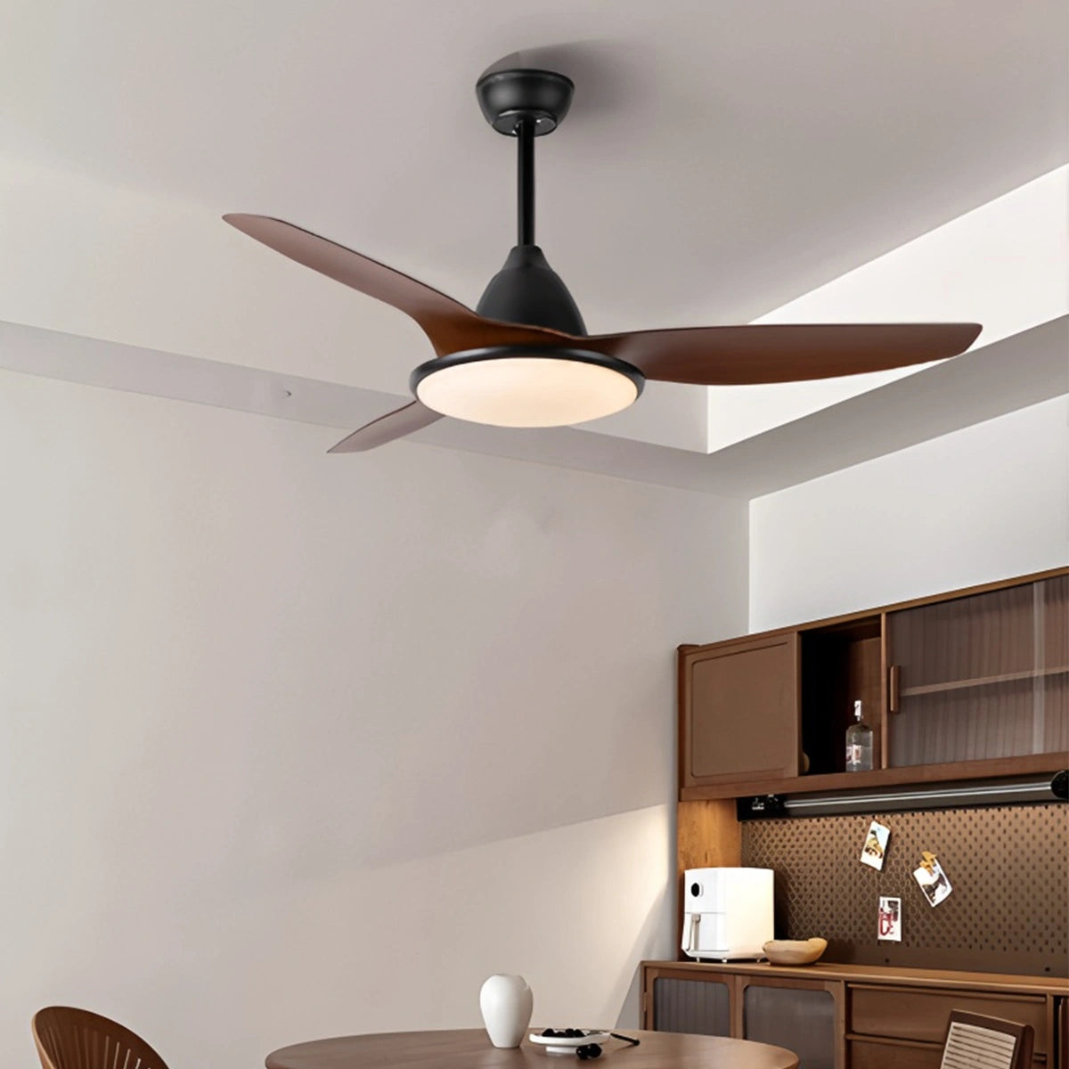 Antizer American Retro Ceiling Fan With Light