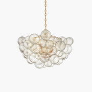 Antizer Vortex Glass Bubble Ball Chandelier