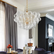 Antizer Vortex Glass Bubble Ball Chandelier