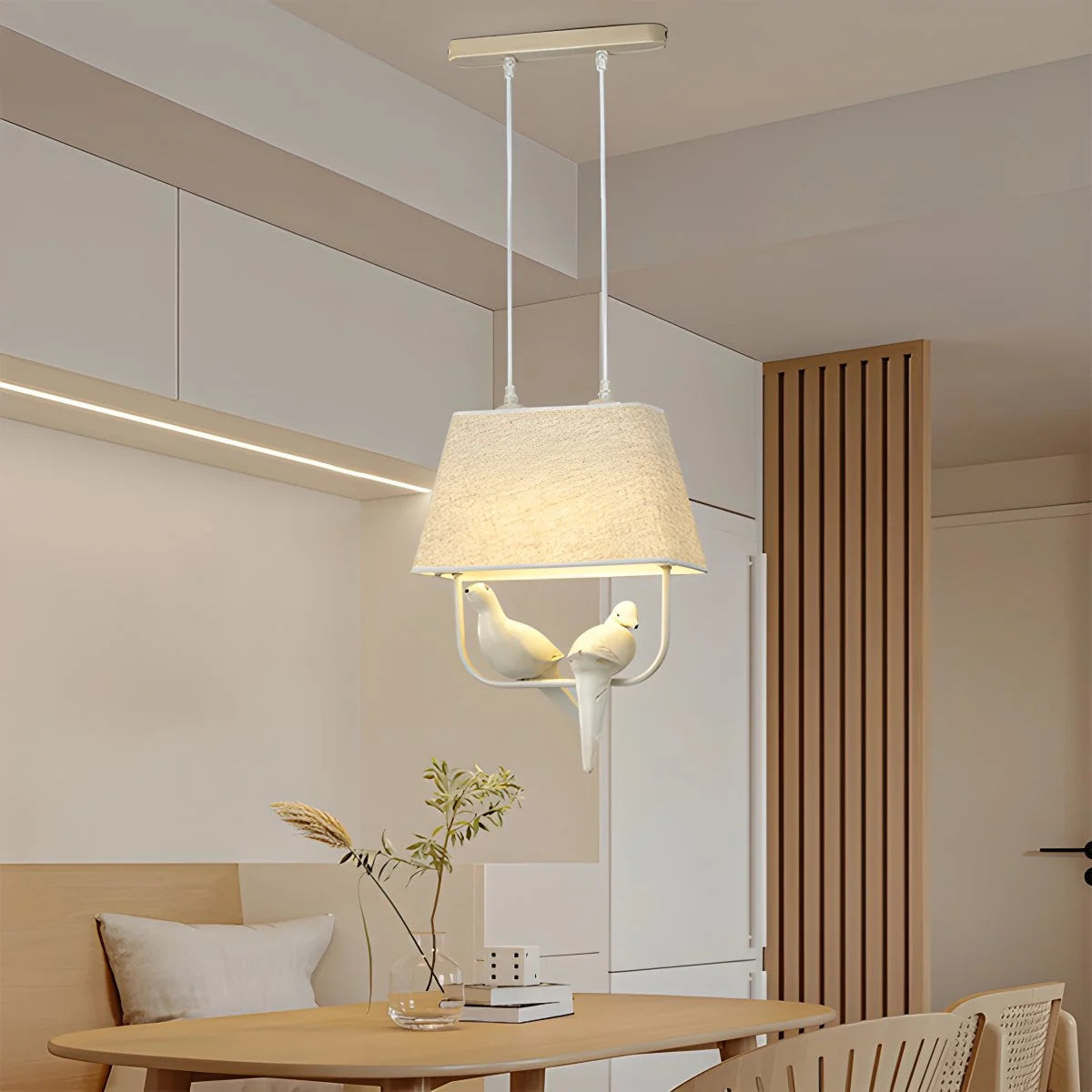 Antizer Nordic Bird Pendant Light for Living Room Bedroom