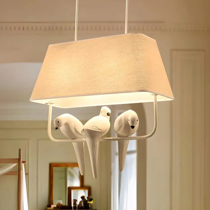 Antizer Nordic Bird Pendant Light for Living Room Bedroom