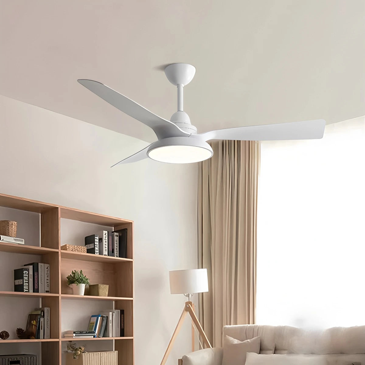 Antizer American Retro Ceiling Fan With Light