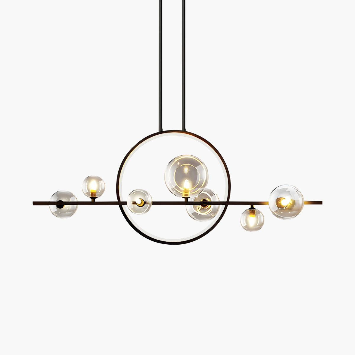 Antizer Archipelago Modern Glass Ball Chandelier