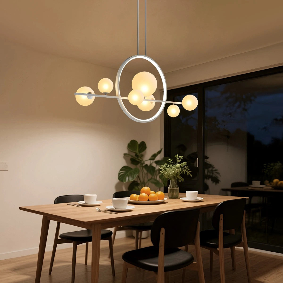 Antizer Archipelago Modern Glass Ball Chandelier