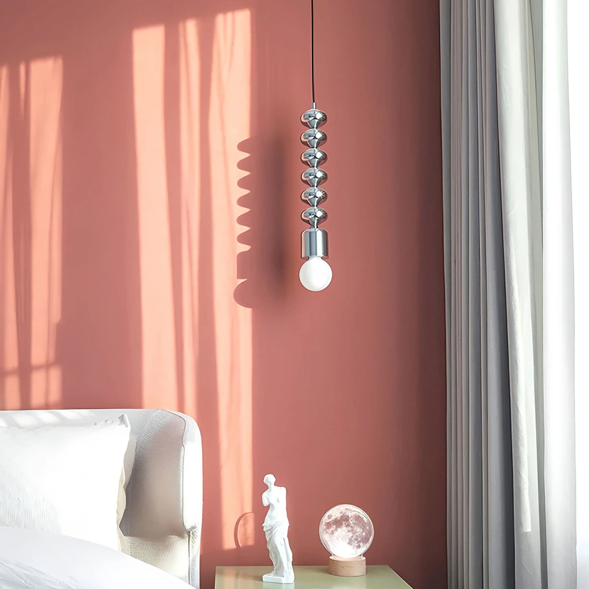 Antizer Bauhaus Bead Bedside Pendant Light