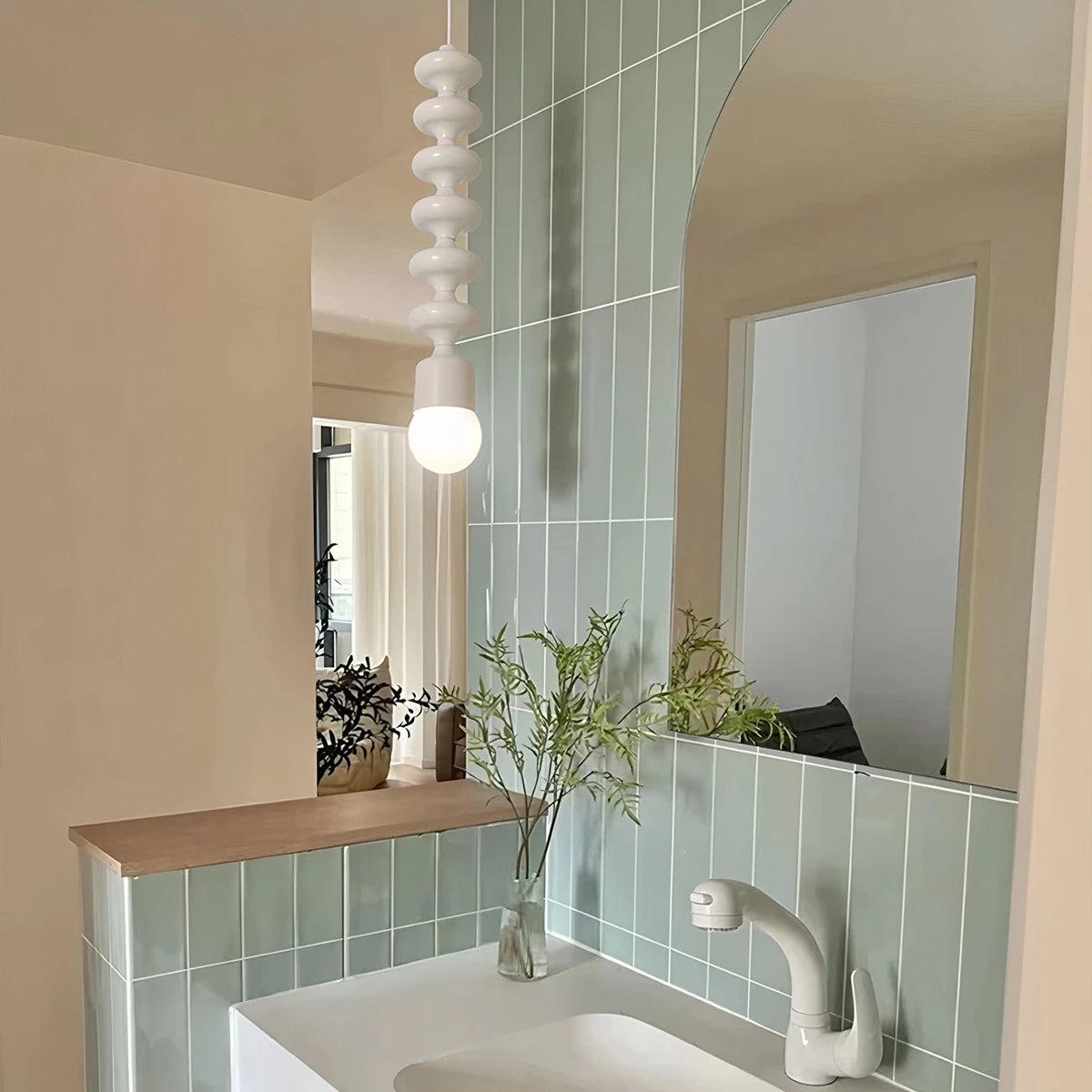 Antizer Bauhaus Bead Bedside Pendant Light
