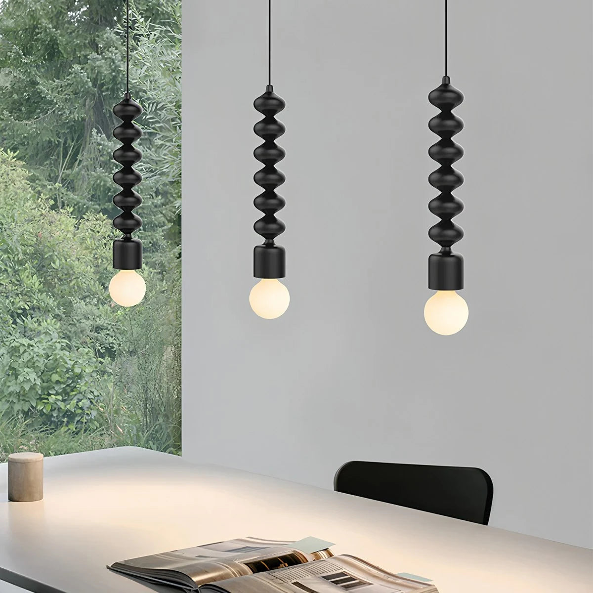 Antizer Bauhaus Bead Bedside Pendant Light