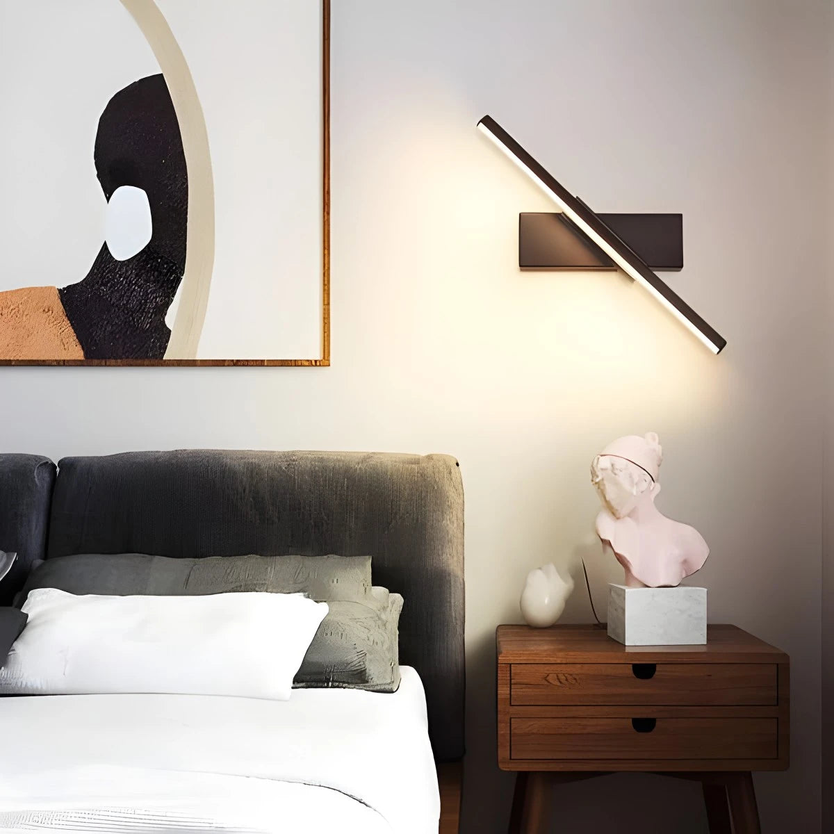 Antizer Bedroom Edge Rotatable Wall Sconce