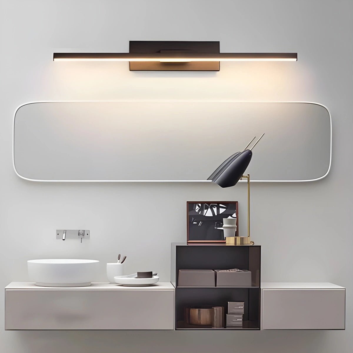 Antizer Bedroom Edge Rotatable Wall Sconce
