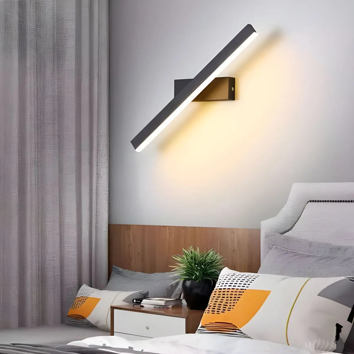 Antizer Bedroom Edge Rotatable Wall Lamp