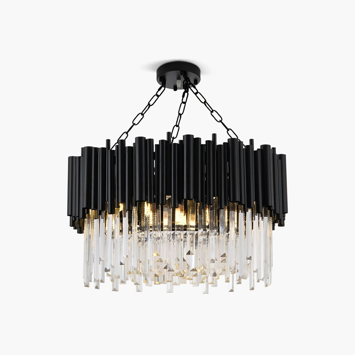 Antizer Mystique Black Crystal LED Chandelier