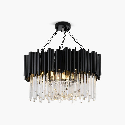 Antizer Mystique Black Crystal LED Chandelier