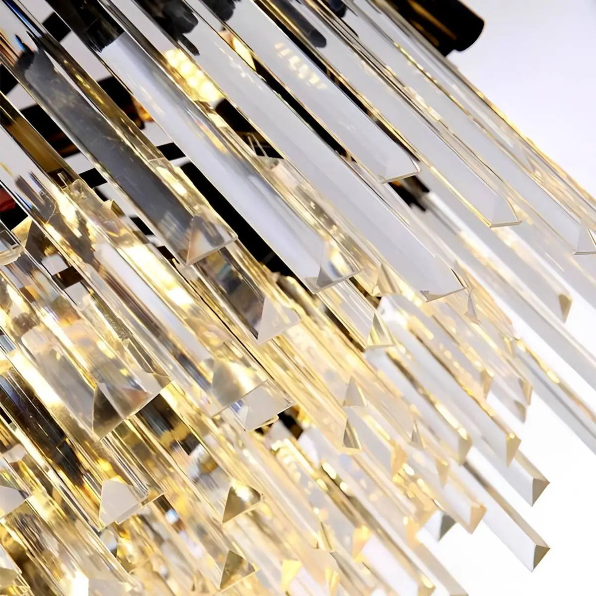 Antizer Mystique Black Crystal LED Chandelier