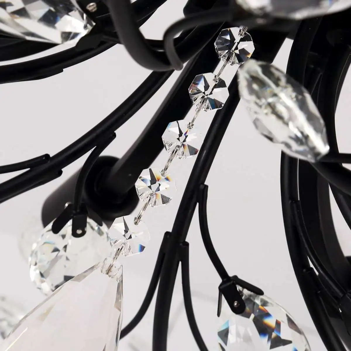 Antizer Branch Crystal Chandelier for Living Room