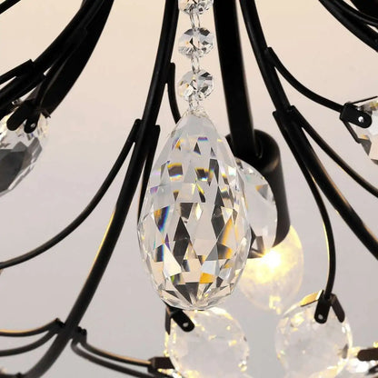 Antizer Branch Crystal Chandelier for Living Room