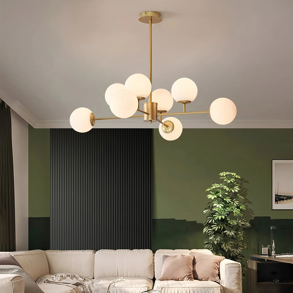 Antizer Camilla Glass Chandelier for Living Room