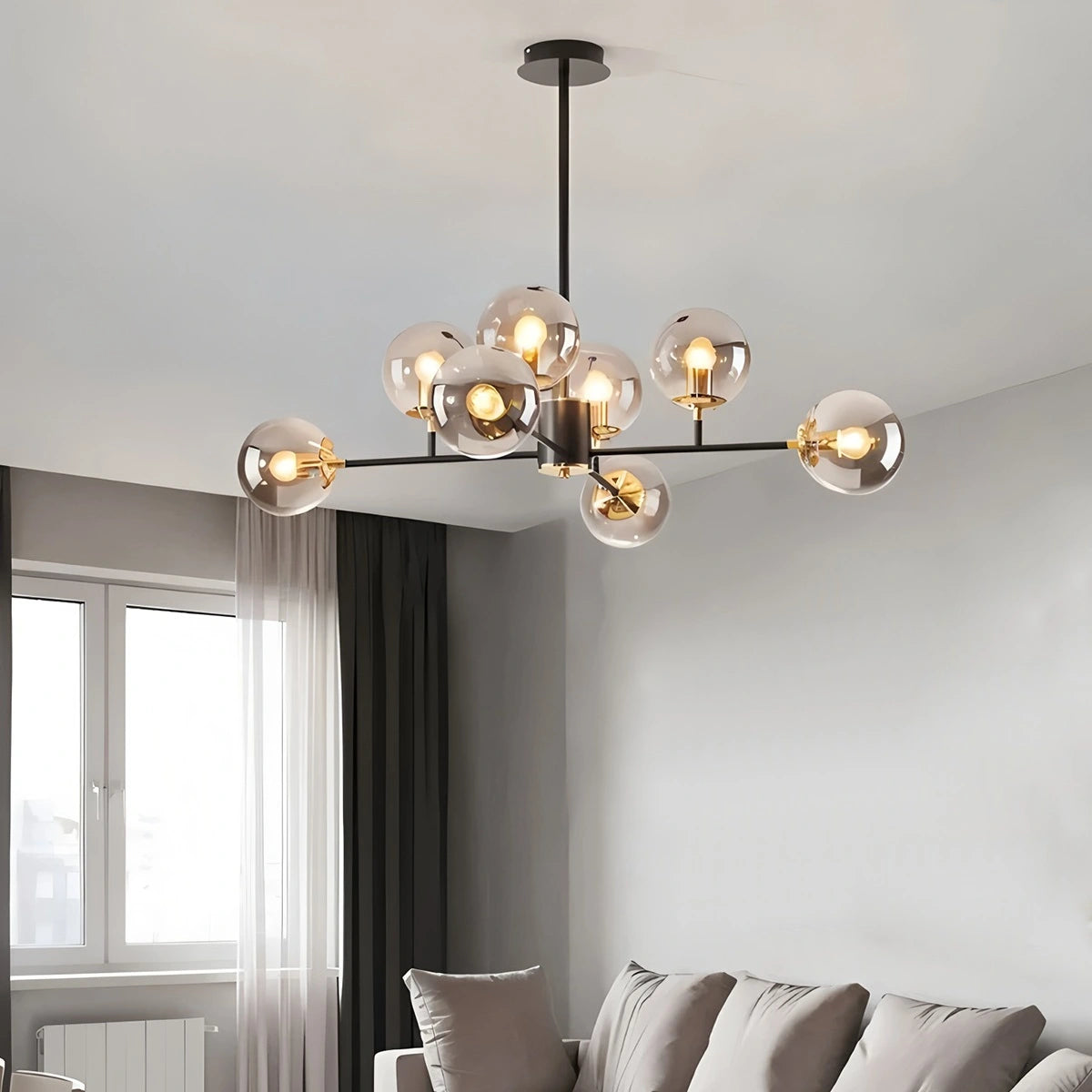Antizer Camilla Glass Chandelier for Living Room