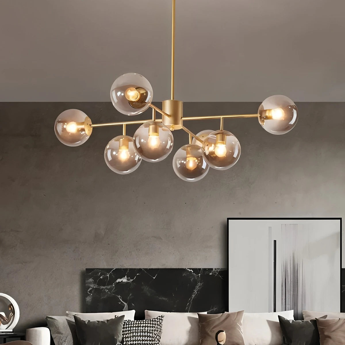 Antizer Camilla Glass Chandelier for Living Room