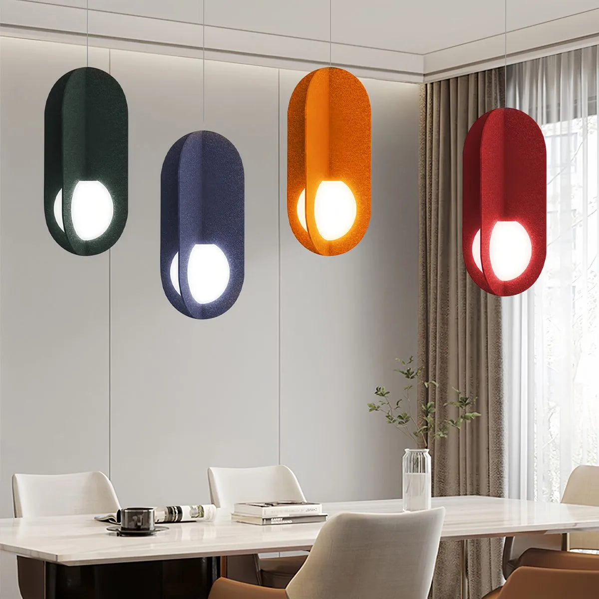 Antizer Carambola Acoustic Pendant Light for Dining Area