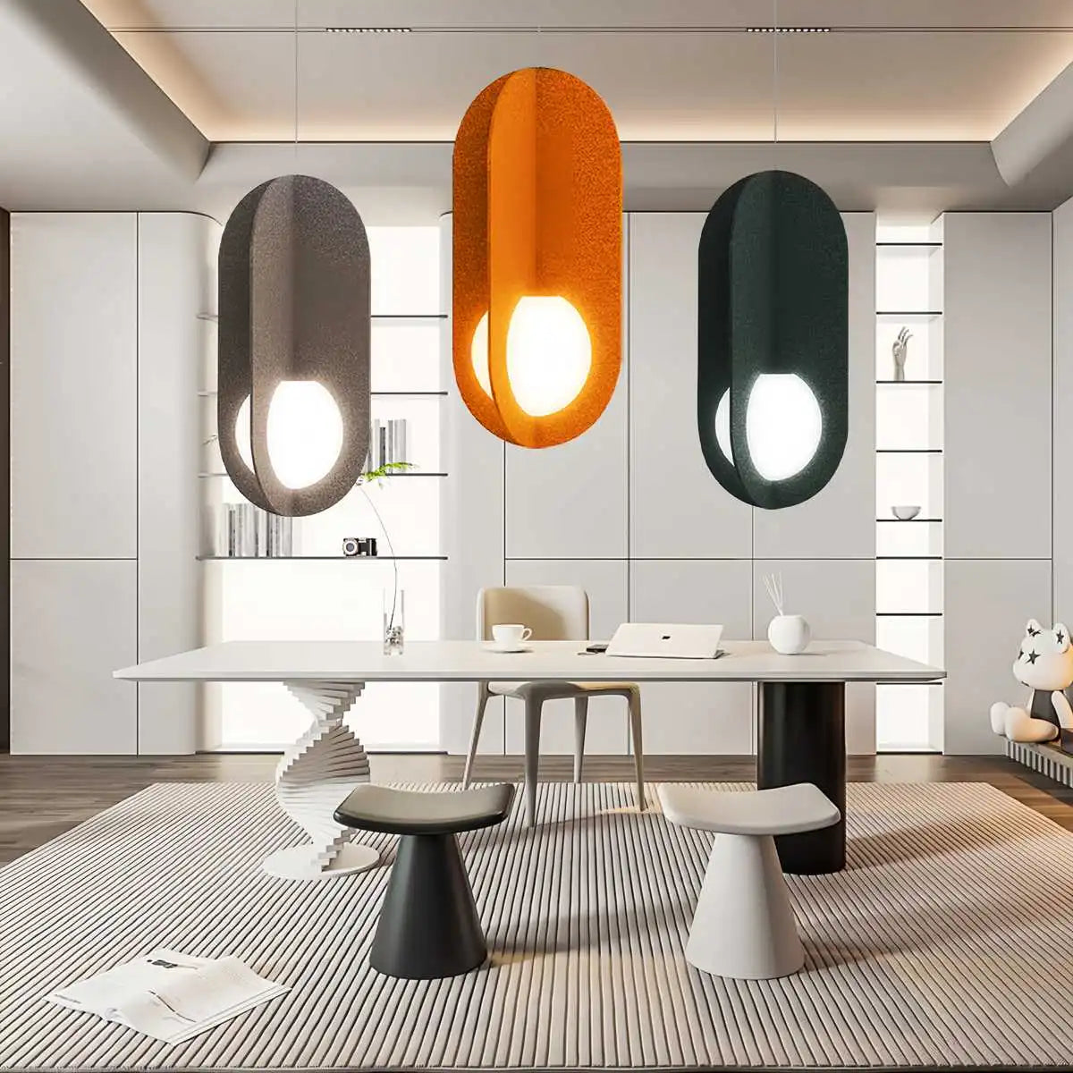 Antizer Carambola Acoustic Pendant Light for Dining Area