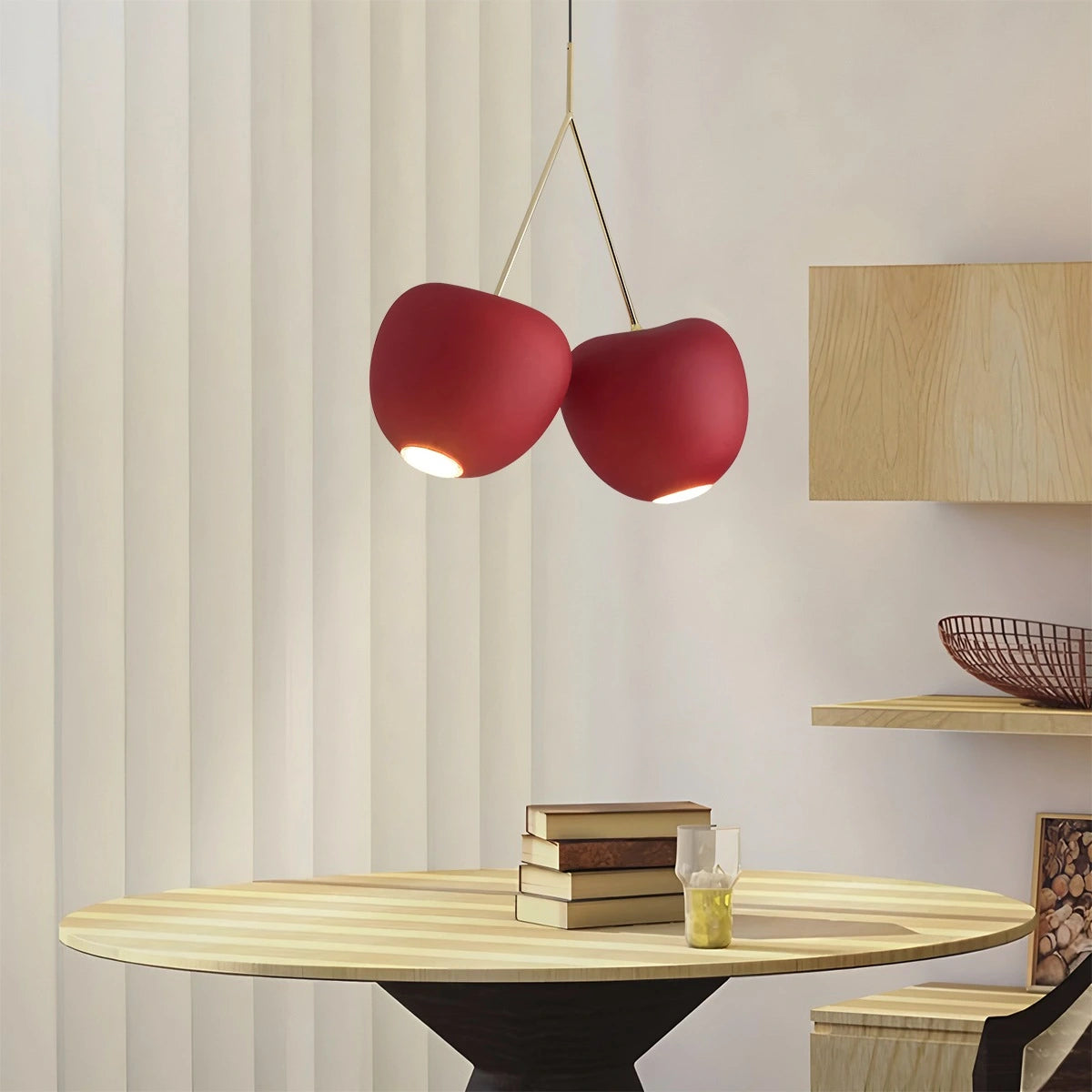 Antizer Cherry Metal Chandelier for Dining Room