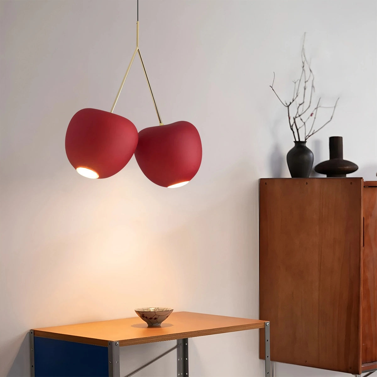 Antizer Cherry Metal Chandelier for Dining Room