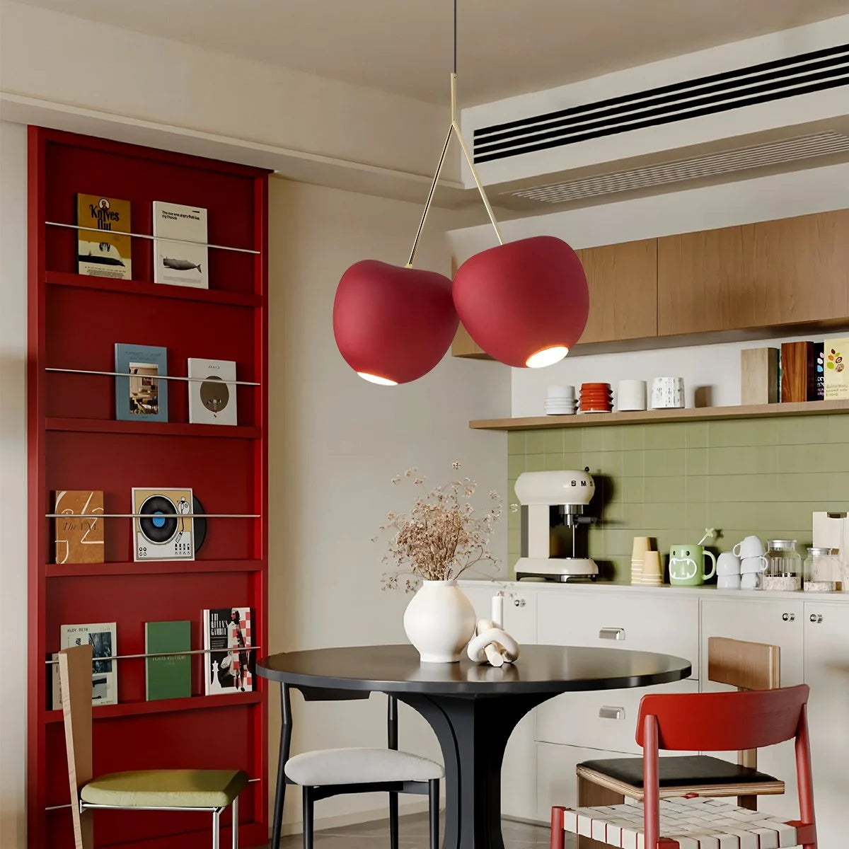 Antizer Cherry Metal Chandelier for Dining Room