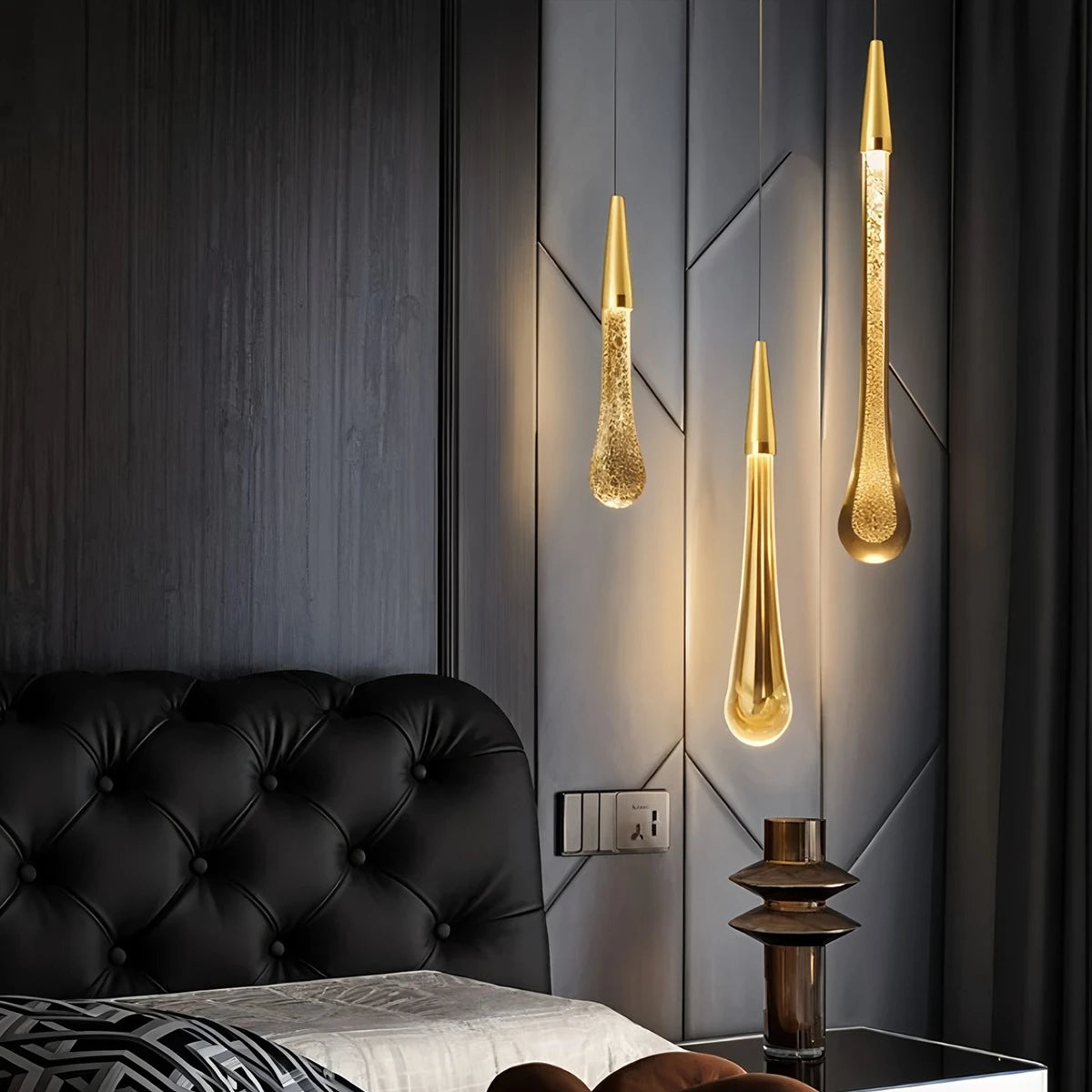Antizer Chryseos Crystal Pendant Light for Living Room