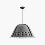 Antizer Clock Shaped Hot Pressed Acoustic Pendant Light