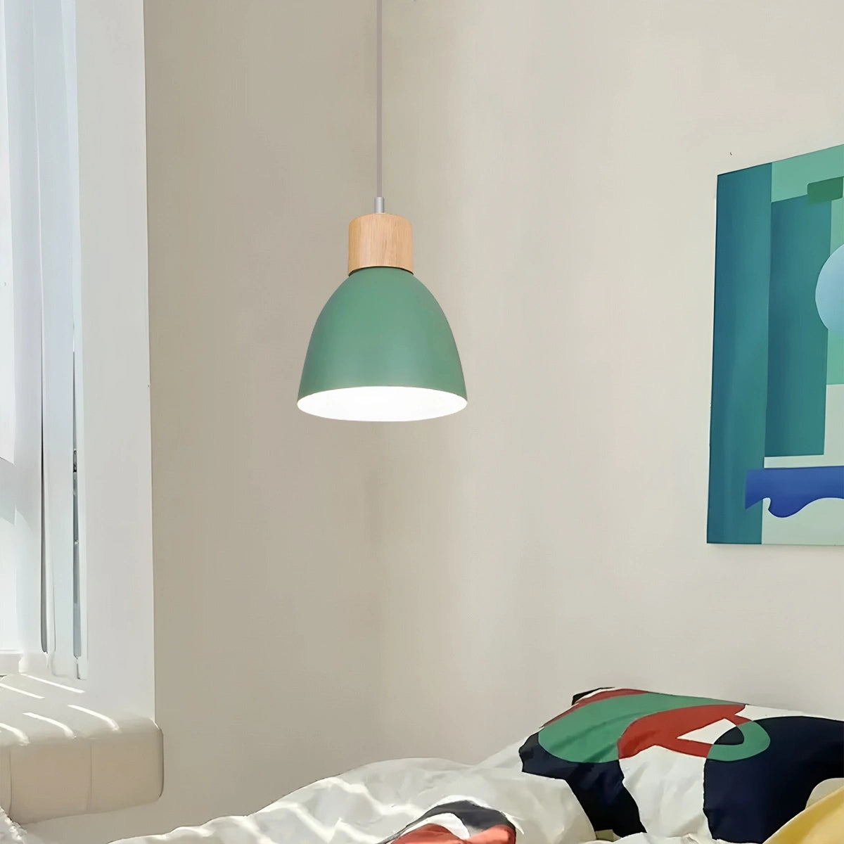 Antizer Colorato Aluminum Pendant Light for Kitchen