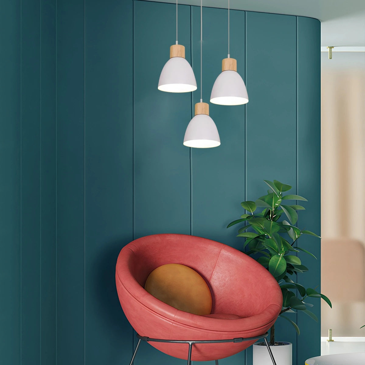 Antizer Colorato Aluminum Pendant Light for Kitchen