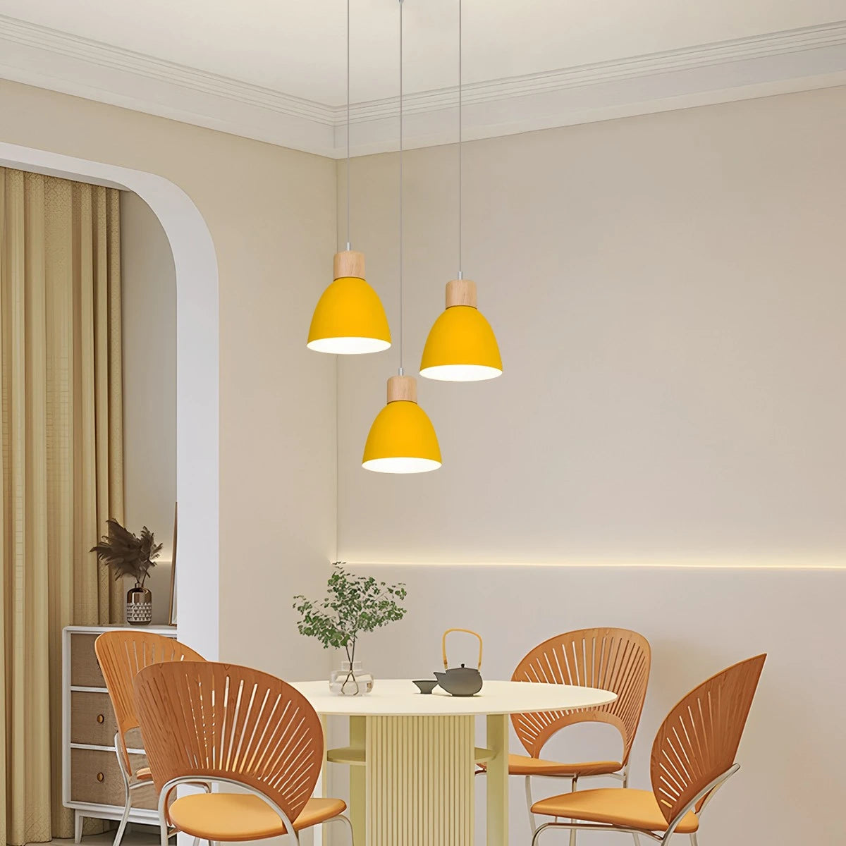 Antizer Colorato Aluminum Pendant Light for Kitchen