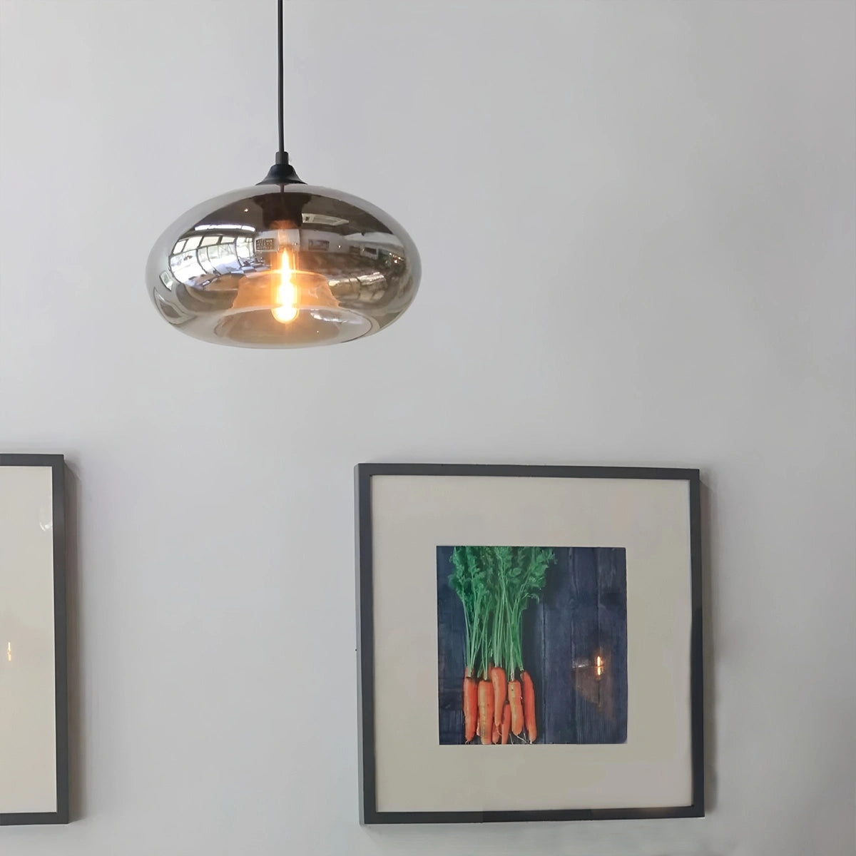 Antizer Colorful Glass Pendant Light for Dining Area