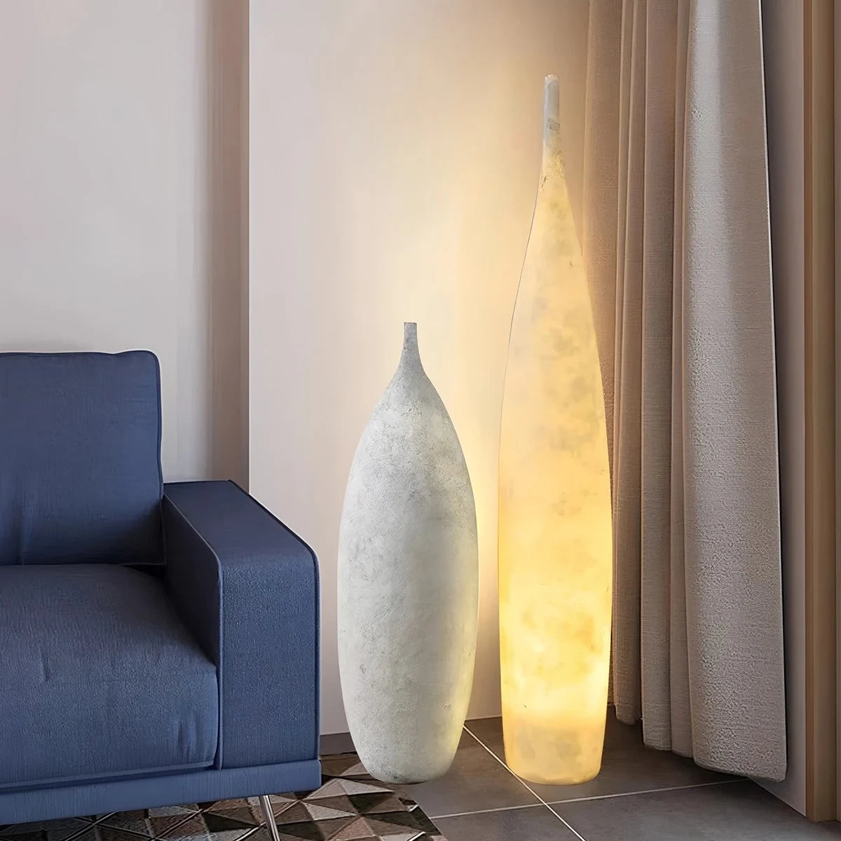 Antizer Colorful Vases Outdoor Floor Lamp