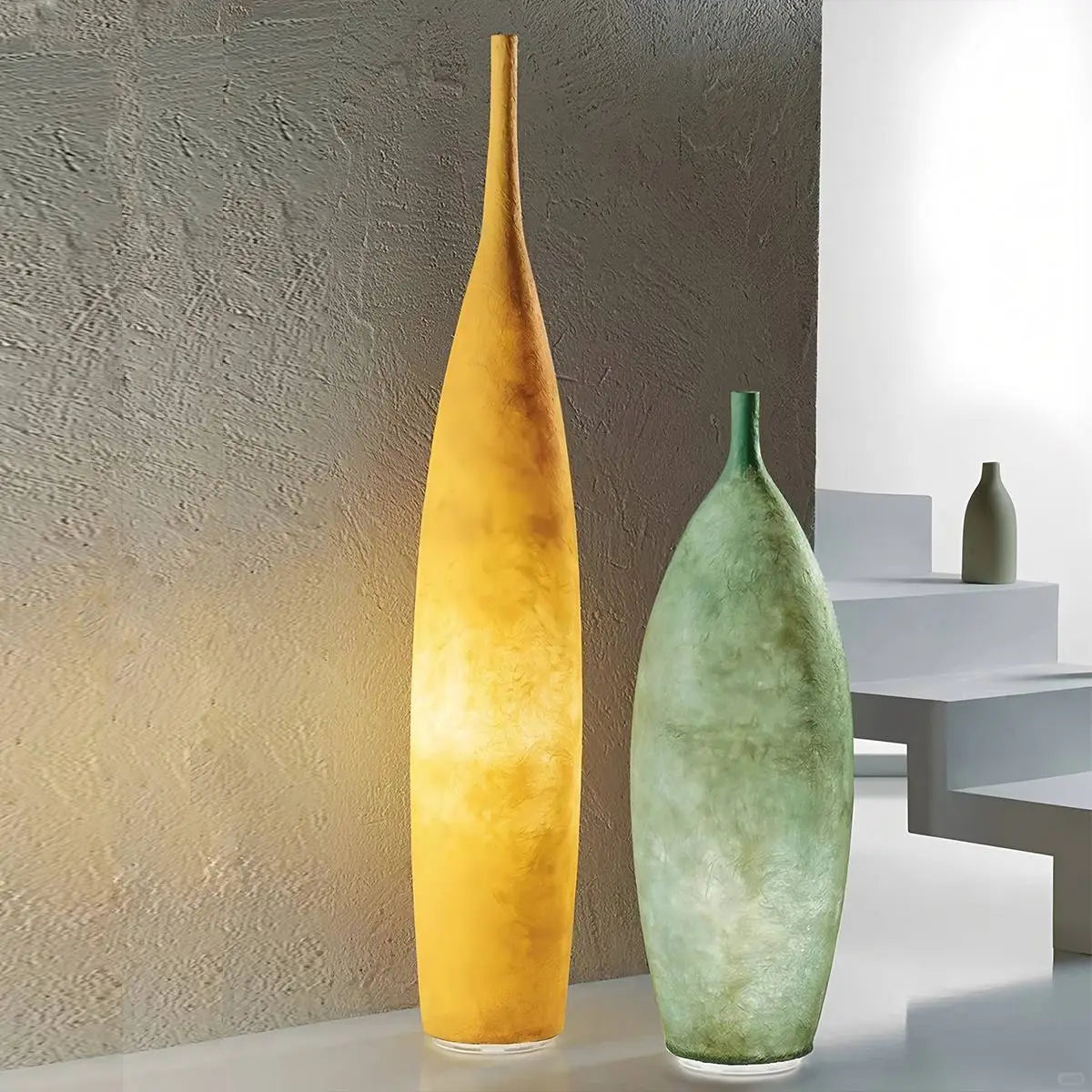 Antizer Colorful Vases Outdoor Floor Lamp