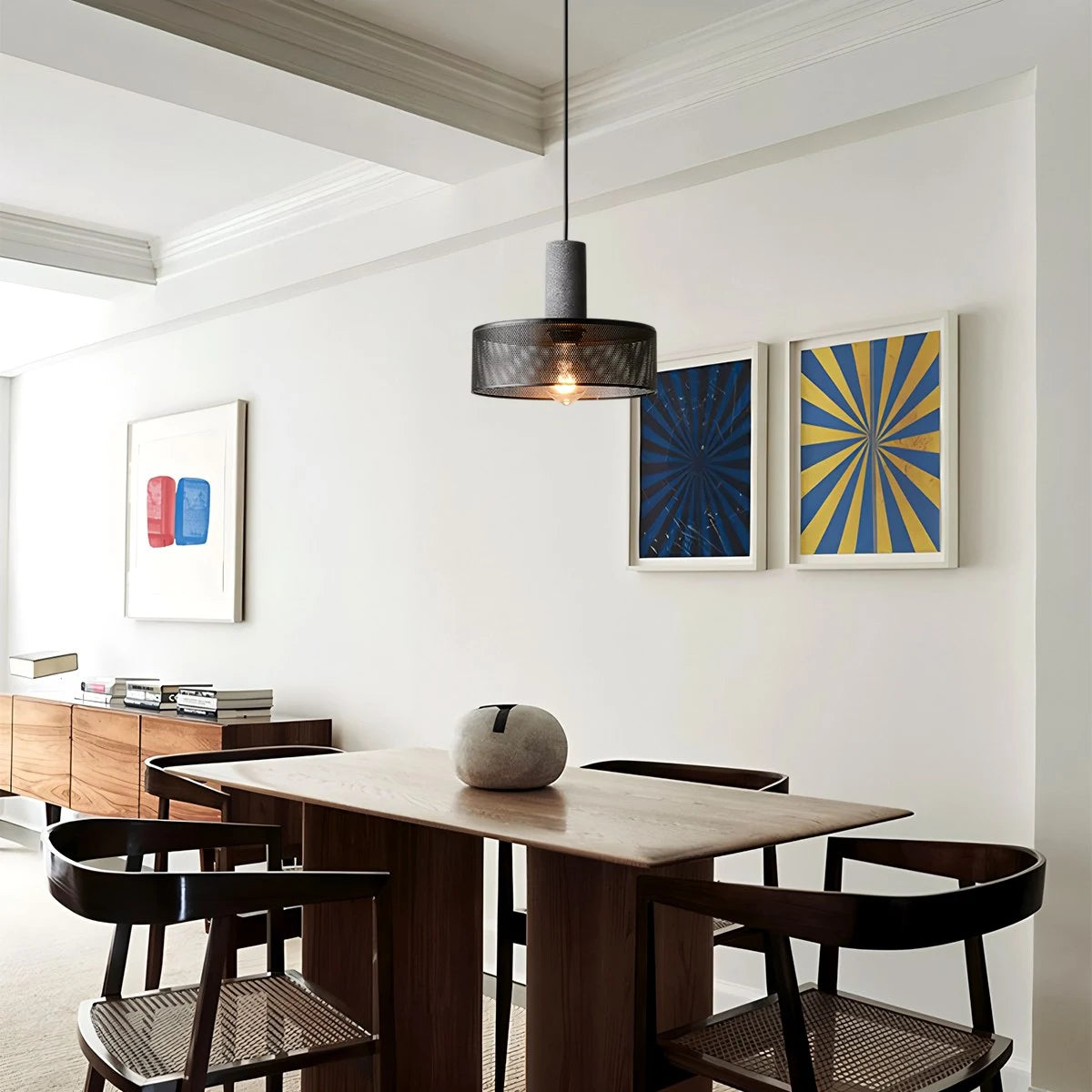 Antizer Concrete Industry Pendant Lamp for Kitchen