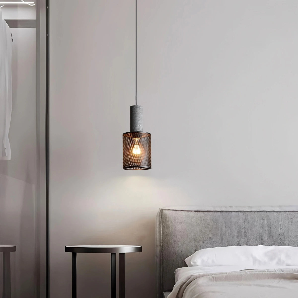 Antizer Concrete Industry Pendant Lamp for Kitchen