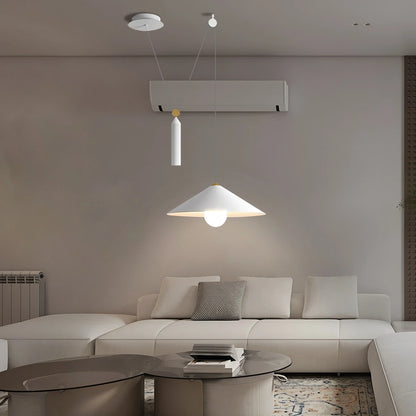 Antizer Cone Counterweight Pulley Swag Pendant Lamp