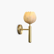 Antizer Creative Flower Shaped Alabaster Wall Lamp